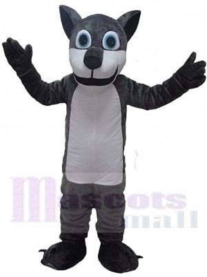 Wolf mascot costume