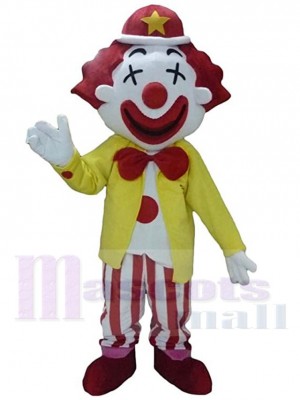 Lovely Clown Mascot Costume People