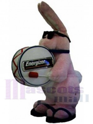 Energizer Bunny Mascot Costume Animal