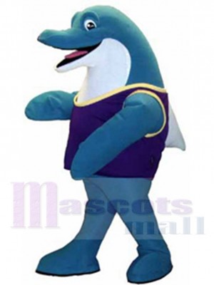 Swift Dolphin mascot costume