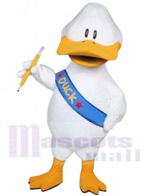 Click Clack Duck mascot costume