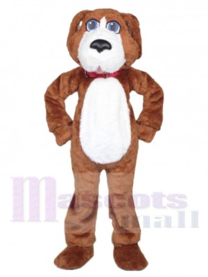 Cute Browne the Puppy Dog Mascot Costume Animal