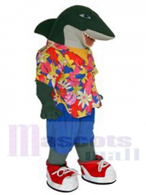 Shark mascot costume