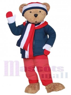 Passionate Ted E Bear Mascot Costume Animal