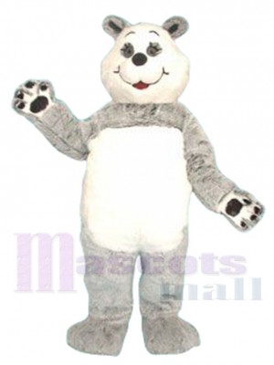 Amanda Panda Mascot Costume Cartoon