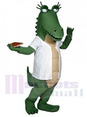 Dr. Ali Gator Crocodile Alligator Mascot Costume Animal