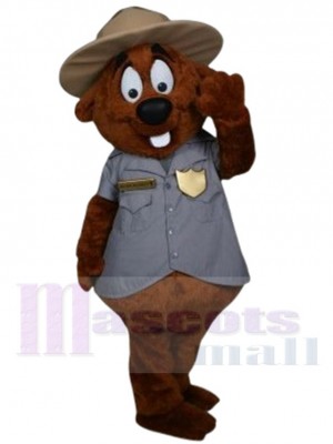 Major Muskrat mascot costume