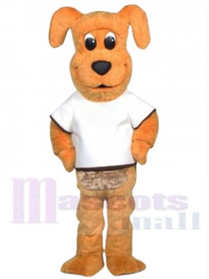 Golden Zaky Dog Mascot Costume Animal