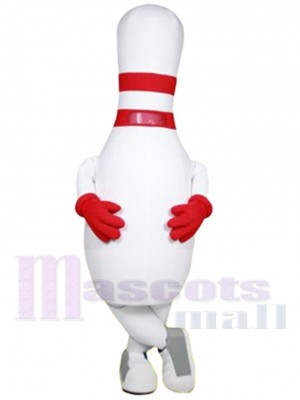 Bowling Pin mascot costume