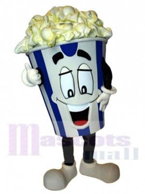 Popcorn mascot costume