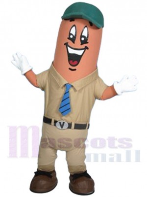 Vinnie the Vienna Sausage Mascot Costume Cartoon