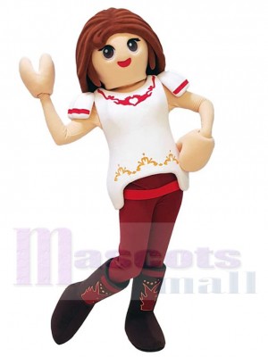 Playmobil Funstore Female Mascot Costume For Adults Mascot Heads