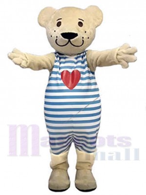 Love Heart Bear Mascot Costume For Adults Mascot Heads