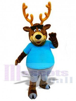 Funny Reindeer Mascot Costume Animal