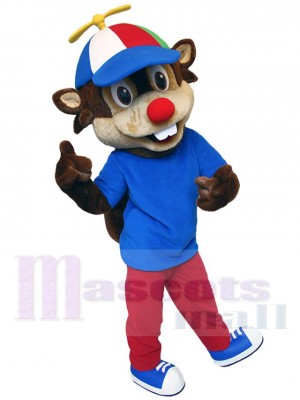 Squirrel mascot costume