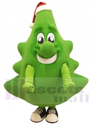 Fir Tree Christmas Tree Mascot Costume Cartoon
