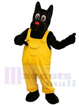 Black Scottish Terrier Dog Mascot Costume Animal