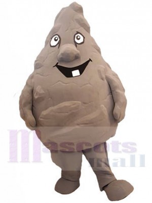 Rock Stone Mascot Costume Cartoon