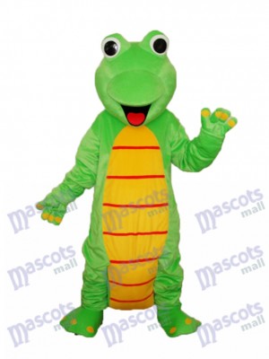 Happy Lizard Dinosaur Mascot Adult Costume Animal  