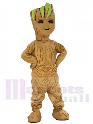Brave Groot Mascot Costume Cartoon