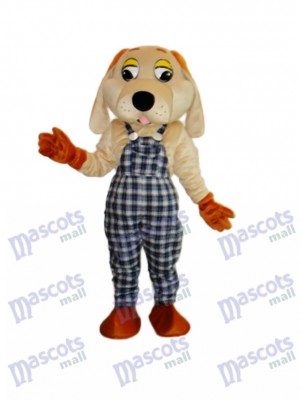 Lucky Dog Mascot Adult Costume Animal  