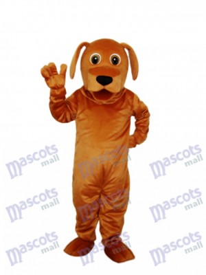 Golden Dog Mascot Adult Costume Animal  