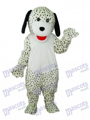 Spotted Colourful Dog Mascot Adult Costume Animal