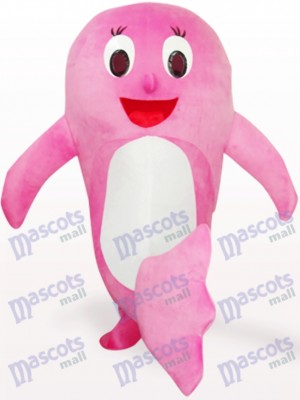 Pink Dolphin Ocean Adult Mascot Costume