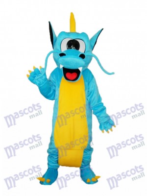 Serrated Teeth Dragon Mascot Adult Costume Animal