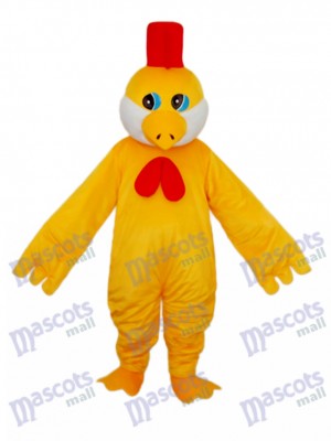 Little Yellow Chicken Mascot Adult Costume Animal