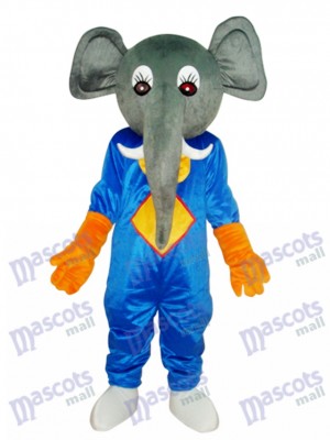 Elephant Mascot Adult Costume