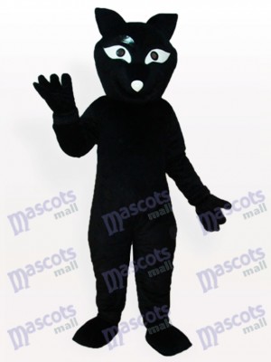 Black Fox Adult Mascot Costume