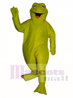 Sleepy Frog Mascot Costume Animal