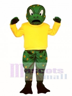 Tough Toad with Shirt Mascot Costume