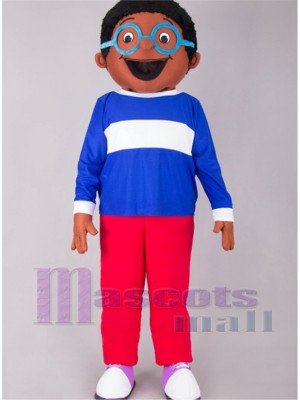 Genius Boy Mascot Costume People	