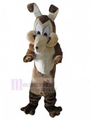 Hilarious Wolf Dog Mascot Costume with Long Ears Animal
