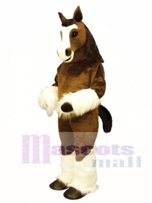 Cute Shirley Shire Horse Mascot Costume Animal