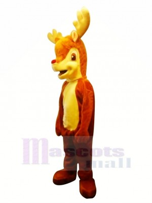 Cute Reindeer Mascot Costumes Cartoon	