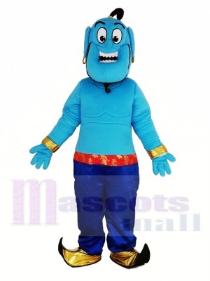 Blue Jinn Genie Mascot Costume from Shimmer and Shine