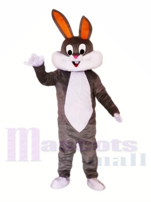 Cute Gray & White Rabbit Mascot Costumes