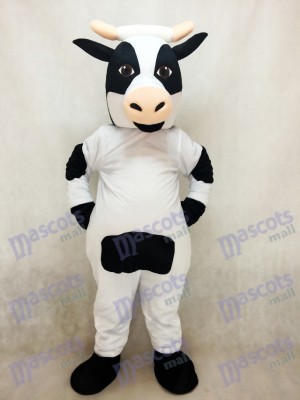 Cute Dairy Cow Mascot Costume