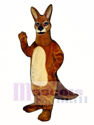 Realistic Kangaroo Mascot Costume