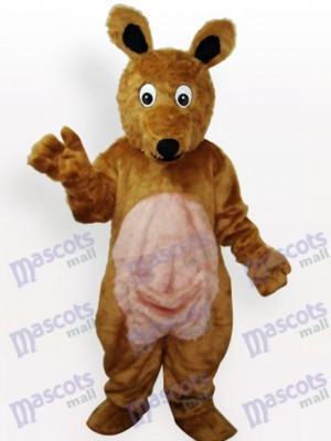 Kangaroo Plush Adult Mascot Costume