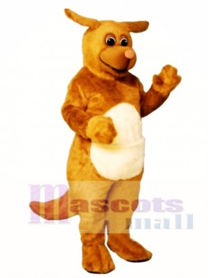 Cute Rudy Roo Kangaroo Mascot Costume Animal