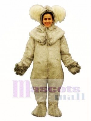 Koala with Hood Mascot Costume Animal