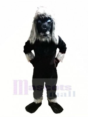 Black Poodle Dog Mascot Costumes Adult