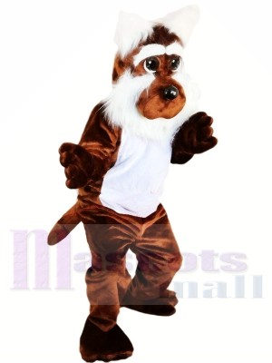 Cute Brown Dog Mascot Costumes Animal	