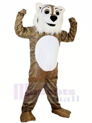Strong Fierce Leopard Mascot Costumes Animal