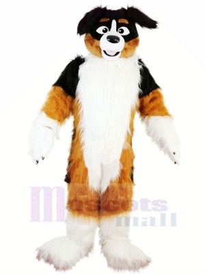 Hot Sale Furry Dog Husky Mascot Costumes Cartoon