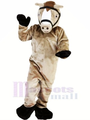 Professional Grey Horse Mascot Costumes Cartoon